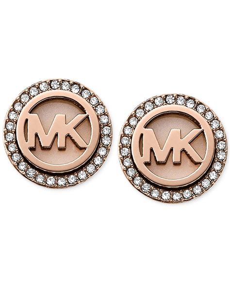 jewelry ohrringe famous michael kors|macy's michael kors earrings.